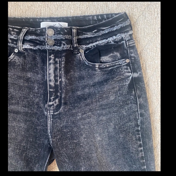 Kancan black washed jeans - Picture 2 of 3